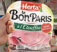 Mängden socker i Le Bon Paris - Jambon cuit supérieur