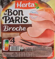 Mängden socker i Jambon Le Bon Paris Broche