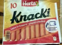 Mängden socker i Knacki