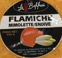 Mängden socker i Flamiche Mimolette/Endive