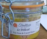 Mängden socker i Foie Gras de Canard Entier