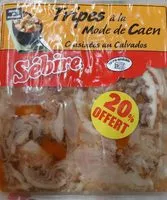 Mängden socker i Tripes à la mode de Caen - 20% offert