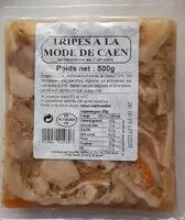 Mängden socker i Tripes à la mode de Caen au Calvados