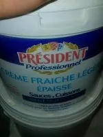 Mängden socker i Crème fraîche légère épaisse