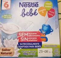 Mängden socker i Nestle bébé
