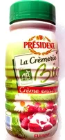 Mängden socker i Crème fluide biologique Longue conservation Président