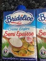 Mängden socker i Crème Légère Semi Épaisse