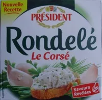 Mängden socker i Rondelé Le Corsé (30 % MG)