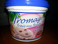 Mängden socker i Fromage frais aux fruits