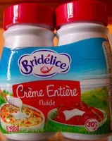 Mängden socker i Crème Entière fluide