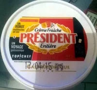 Mängden socker i Crème Fraîche Entière