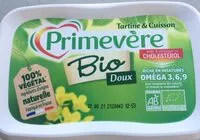 Mängden socker i Primevère bio doux - Tartine & cuisson