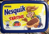 Mängden socker i Nesquik Tartine