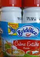 Mängden socker i BRIDELICE : Crème entière fluide UHT