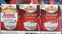 Mängden socker i CREME SEMI EPAISSE 25% MAT. GR STERILISE UHT