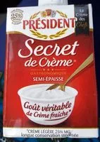 Mängden socker i Crème fraiche