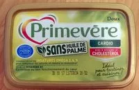 Mängden socker i Primevère doux sans huile de palme