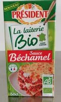 Mängden socker i Sauce béchamel Président Bio