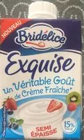 Mängden socker i Crèmes semi-épaisse