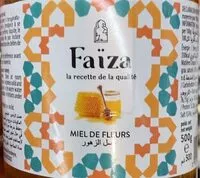 Mängden socker i Faïza