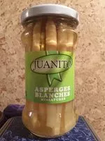 Mängden socker i Asperges Blanches