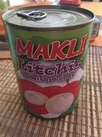 Mängden socker i Litchis au Sirop léger