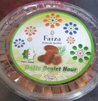 Mängden socker i Datte