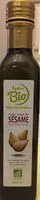 Mängden socker i Huile vierge de sesame biologique