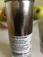 Mängden socker i Huile de noisettes