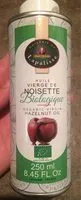 Mängden socker i Huile vierge de noisette bio