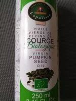 Mängden socker i Huile vierge de pépins de courge