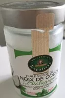 Mängden socker i Huile vierge de noix de coco bio arome basilic