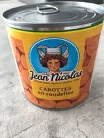 Mängden socker i 240g carottes rondelles