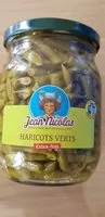 Mängden socker i Haricots Verts extra fins
