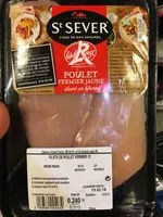 Mängden socker i Filet de poulet sans peau jaune sous at x 2