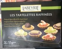 Mängden socker i Les Tartelettes Raffinées