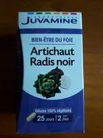 Mängden socker i Artichaut Radis Noir Bien être du foie