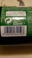 Mängden socker i Thé vert guarana