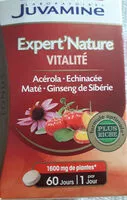 Mängden socker i Expert'nature Vitalité