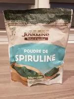 Mängden socker i poudre de spiruline