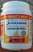 Mängden socker i Levure de bière, 8 vitamines + zinc