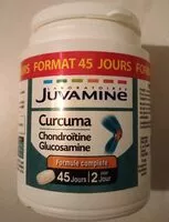 Mängden socker i Juvamine Curcuma Ghondroïtine Glucosamine