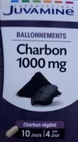 Mängden socker i Charbon 1000mg