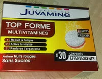 Mängden socker i Juvamine Top Forme Multivitamines 30 Comprimés Effervescents