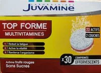 Mängden socker i Top forme multivitamines