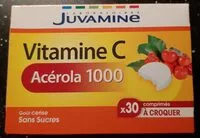 Mängden socker i Vitamine C Acérola 1000
