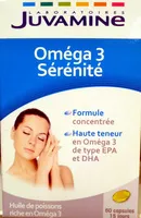 Mängden socker i Oméga 3 Sérénité