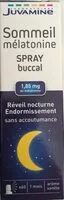 Mängden socker i Sommeil Melatonine spray buccal