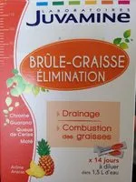 Mängden socker i Juvamine brule Graisse -14 Sticks