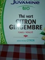 Mängden socker i Thé vert citron gingembre
